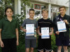 Jahrgangsstufensieger 7, 8 und 10 - Arjun Paul Hägemann, Marvin Klicker, Lukas Alexander Becker und Fiete Bollmeyer.jpg